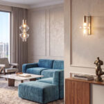 ΦΩΤΙΣΤΙΚΟ ΤΟΙΧΟΥ ACA HM25026B ΧΡΥΣΟ ΔΙΑΦΑΝΕΣ COB 5W 3000K IP20 L22XW28XH38CM - Image 2