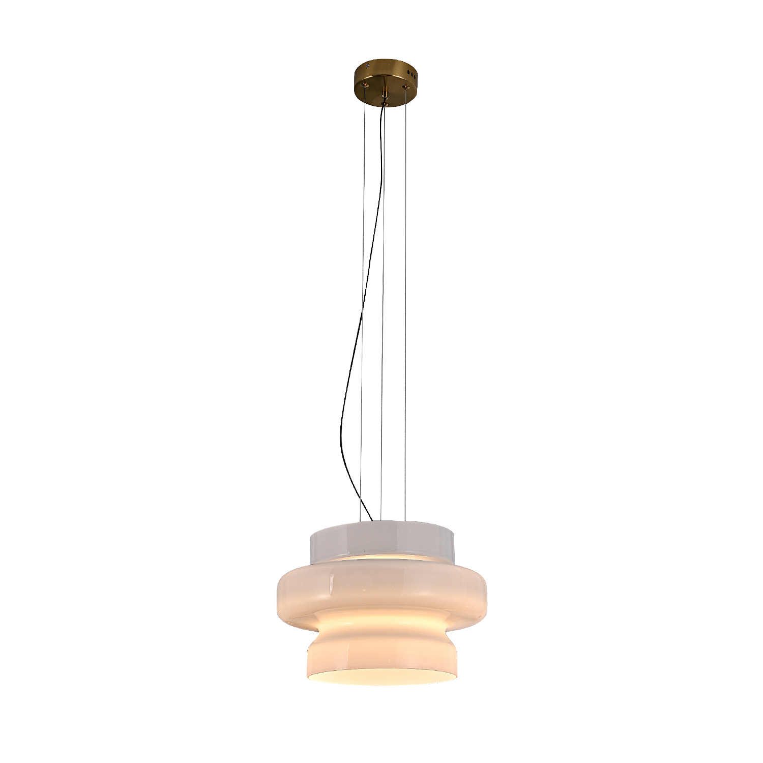 HM25130WH.jpg ΚΡΕΜΑΣΤΟ ΦΩΤΙΣΤΙΚΟ ACA HM25130WH ΛΕΥΚΟ 1XE27X60W IP20 D36XH120CM - Image 1
