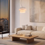 ΚΡΕΜΑΣΤΟ ΦΩΤΙΣΤΙΚΟ ACA HM25130WH ΛΕΥΚΟ 1XE27X60W IP20 D36XH120CM - Image 2